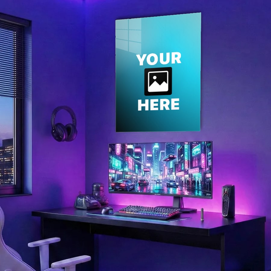 Gaming desk RGB (portrait)