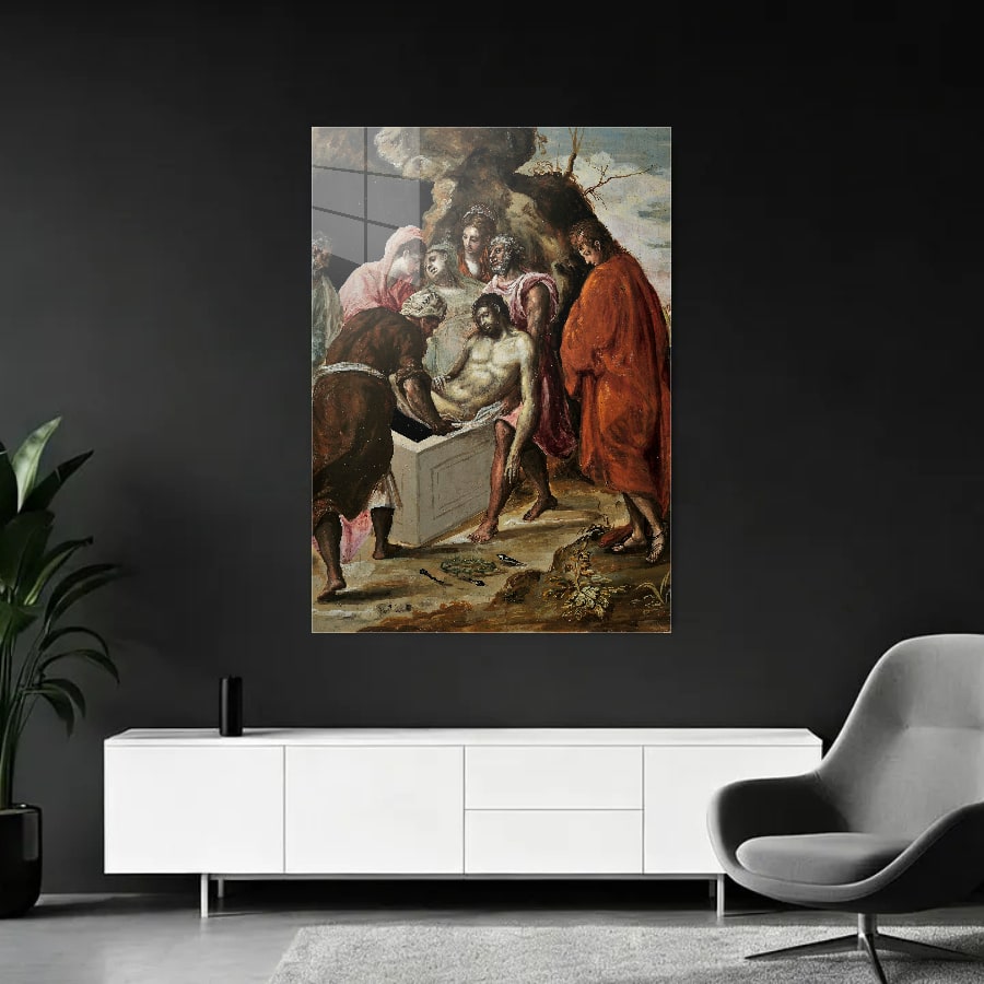 Sideboard + accent chair (portrait)