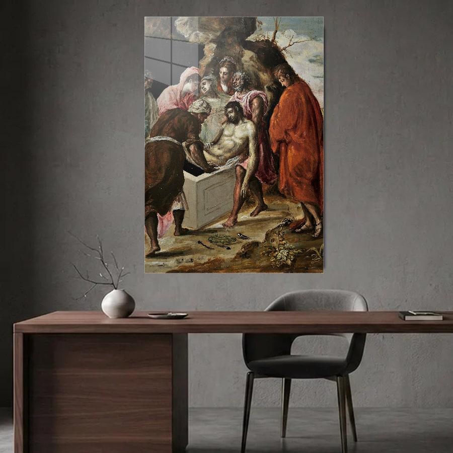 Modern desk + vase (portrait)