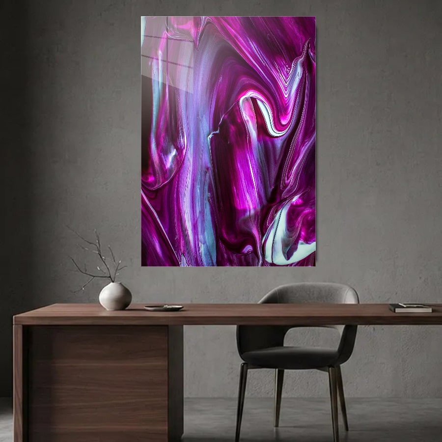 Modern desk + vase (portrait)