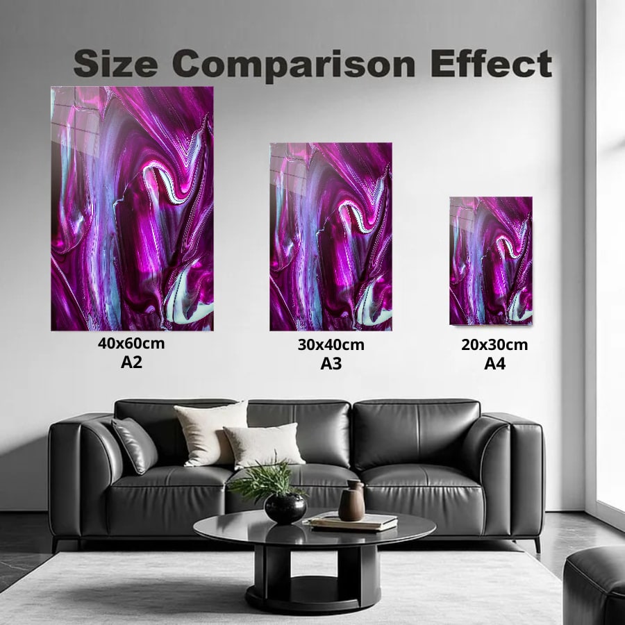 Sofa size-comparison (3-frame showcase)